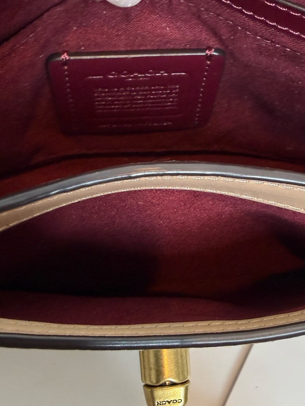 COACH MINI CASSIDY CROSSBODY BAG IN SIGNATURE CANVAS - Picture 12 of 16
